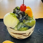 竹乃園茶舗 - 抹茶あんみつ　700円(税込)