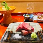 銀座 しのはら - 牛タン炭火丸焼き