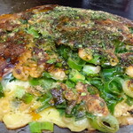 お好み焼き ちとせ - ネギ焼き