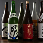 鉄板焼 ただ志 - 日本酒集合