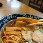 日の出食堂 - 塩抜きメンマも旨し