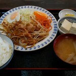 Kicchin Na Oi - 豚バラ生姜焼定食　750円