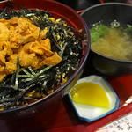 御食事処　きょう - 「うに丼」（1500円）