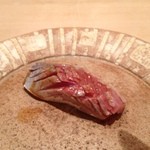 三谷 - ★8.5　秋あじ（徳島産）（握り）