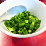 ラーメン二郎 - 青ネギ