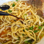 ラーメン二郎 - 赤酢投入～♪