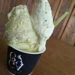 ガガフレッシュジェラート - 生キウイシャーベット＆ピスタチオ