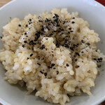 Cafe moco moco - 発芽玄米のご飯