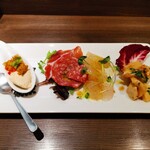 創作イタリアン Gemelli - 前菜4点盛り( *´艸)