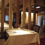 リストランテ ラ・バリック トウキョウ - 店内も日本家屋の趣を残しています