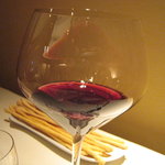 リストランテ ラ・バリック トウキョウ - 前菜（ウサギ）に合わせた赤