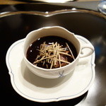 銀座うかい亭 - フォアグラのフラントリュフの香りで