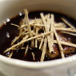 銀座うかい亭 - フォアグラのフラントリュフの香りで