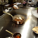 銀座うかい亭 - 紅景鯛とフランスサン木の子のボッシュ