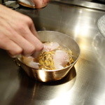 銀座うかい亭 - 紅景鯛とフランスサン木の子のボッシュ