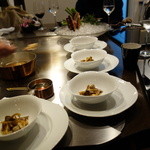 銀座うかい亭 - 紅景鯛とフランスサン木の子のボッシュ