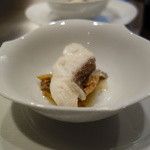 銀座うかい亭 - 紅景鯛とフランスサン木の子のボッシュ