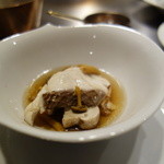 銀座うかい亭 - 紅景鯛とフランスサン木の子のボッシュ