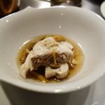 銀座うかい亭 - 紅景鯛とフランスサン木の子のボッシュ