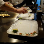 銀座うかい亭 - うかい極上牛のステーキ・松茸焼き