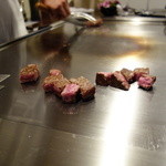 銀座うかい亭 - うかい極上牛のステーキ・松茸焼き