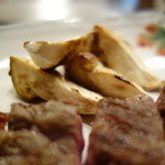 銀座うかい亭 - うかい極上牛のステーキ・松茸焼き