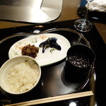 銀座うかい亭 - 食事：釜炊き昆布出汁炊き生姜ご飯