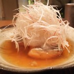 京天神 野口 - ●太刀魚の揚げ出し