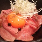 京天神 野口 - ●牛丼