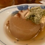 えがお - 豆腐に大根・焼き竹輪