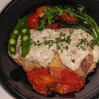 ワイニスタ - 地鶏モモ肉のグリル・マスタードクリームソースおかずのみ