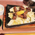 ハラミ食堂 STAND ばりきや - 料理写真:炭火焼きタン定食❗️
