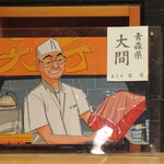 天寿し - その日の鮪は、ここに貼ってありますよ～