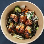 ビーカフェ - 料理写真:週替わり定食(野菜の肉巻き)