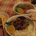 Koukoufuku - 肉燥飯と汁仔麺