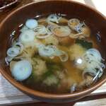 とんかつ とみた - お味噌汁