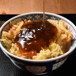 ひやく天まんてん。 - あんかけかき揚げ天丼