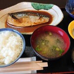 お食事処 肴町 - さば味噌定食　750円