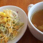 カフェレガロ - サラダとスープ