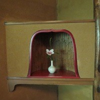 瓢亭 本店 - 部屋の中に一輪