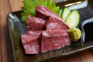 和牛焼肉食べ放題 ヤキニクギャング - 【生もん】ハツ刺し