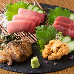 Limited quantity Today's sashimi