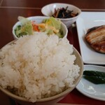 ひかりや - ご飯多め1.2倍でこの量。参考に。