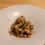 玄水 - ホタルイカのくるみ和え