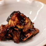 花いち - 水茄子と貝柱の生姜みそ