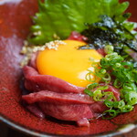 和牛焼肉食べ放題 ヤキニクギャング - 【生もん】生タンユッケ