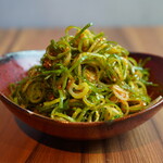 和牛焼肉食べ放題 ヤキニクギャング - 【変わりオプション】森の盛り盛りネギ→ネギ塩タン