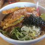 花月庵 - 海苔、ネギ、キュウリ側