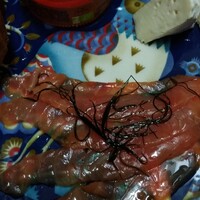 ソンブルイユ TOKYO - スコットランド産サーモンマリネ♡丁寧にズラして重ねディルを置き、そのままお皿に出せばカッコがつくと言うお手軽さ♪