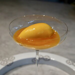 Yama  - ジンジャーアイスとマンゴーソース